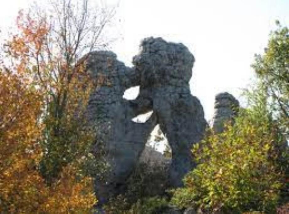 萨拉瓦斯La O'Liso Gorges De L'Ardeche别墅 外观 照片