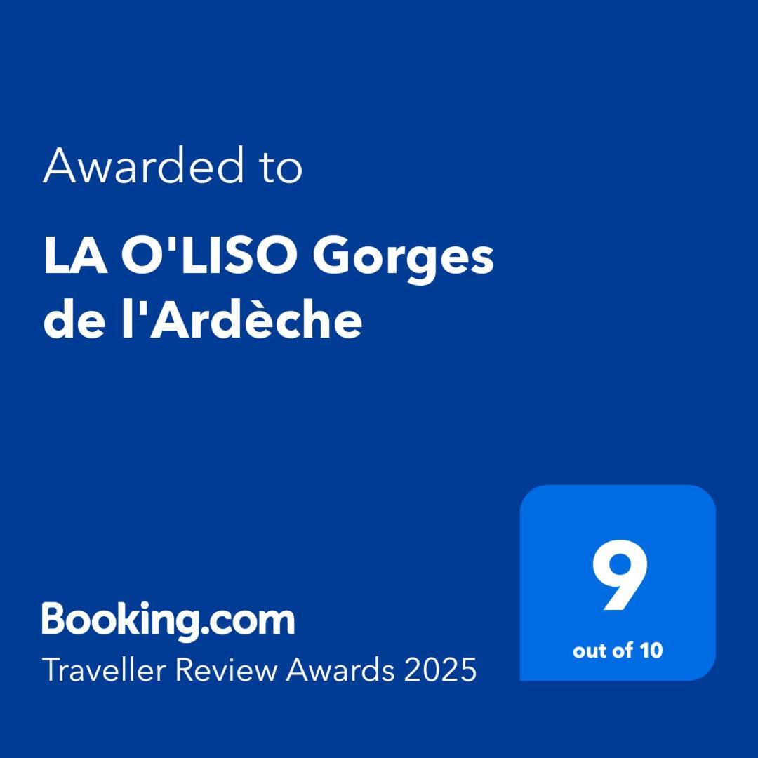 萨拉瓦斯La O'Liso Gorges De L'Ardeche别墅 外观 照片